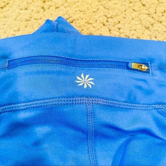 Athleta Blue Yoga Pants Size Small - Picture 3 of 12